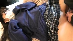 【素人】付き合って1ヶ月目の初めてのsexするカップル。