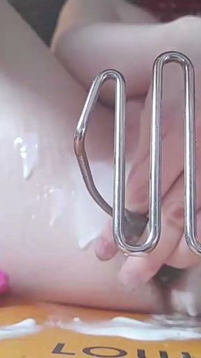 Filling Up My ASS HOLE To Give Myself A Creampie - I NEED THE REAL THING! - Cute Readhead Twink Femboy   Clip 2