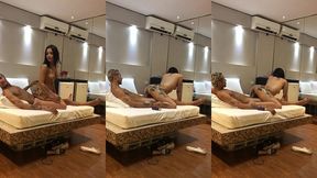 fudendo minha empregada escondido da minha esposa