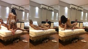 fudendo minha empregada escondido da minha esposa