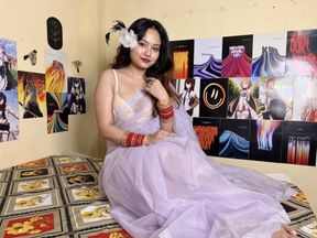 Sweet bhabhi casually sucking devar's cock and got filled her pussy full of cum.