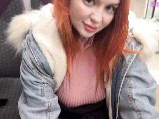 Real Sex with a Stranger on a Teach. Filthy Talk