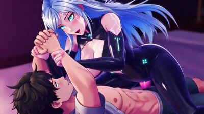 Sexy android dominates her owner with her tight body and big ass in a romantic fuck fest