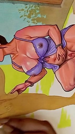 Desi Sexy Indian Sister in law drinking pee from the big cock of brother in law while pissing herself in the open   Clip 1