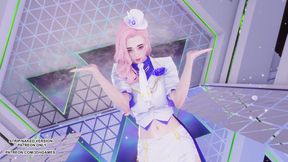 MMD LEE SUHYUN - ALIEN Seraphine Sexy Kpop Dance League Of Legends Uncensored Hentai 4K