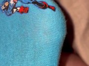 Pee in marvel briefs