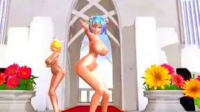 MMD Pair Ignites Forbidden Chemistry in Hot Rehearsal Room Tryst