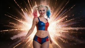 harley q. is a slut who loves to fuck in the alleys of gothic city- porn in spanish-ai porn