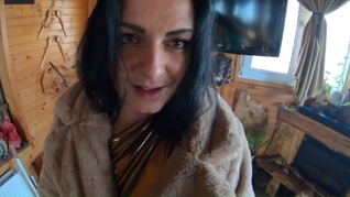 This slut loves to be fucked while wearing long fur cots