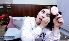 Cute petite big booty busty slim teen beauty show