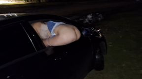 Wife enjoyed in the ass in dogging