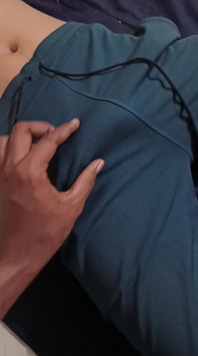 Meet after a long time and touching my best friends big uncut dick
