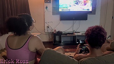 Perdi o jogo e ela ganhou leite
