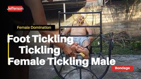 Tied receives many tickles on his feet (T)