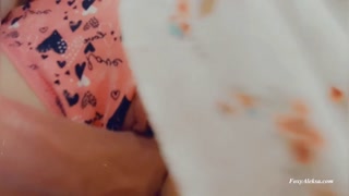 Hidden extreme sex under skirt in the supermarket! Big dick penetration in my pussy under panties