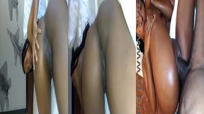 mixed afro-filipino chick loves bbc!