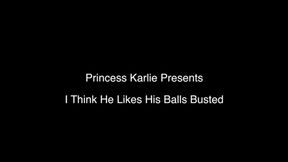 I Think He Likes His Balls Busted (MOV HD)