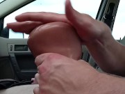 This guy fucks his friends Fleshlight!