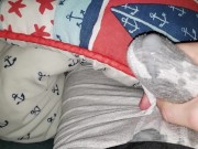 Cumming in my underpants, leaking cum