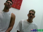 Tattooed Gay Beckett Raw Fucked By Hung Larkin After Rimjob