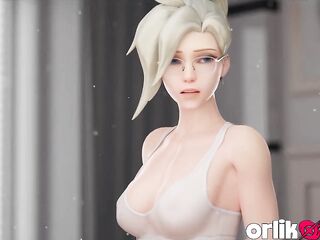 Compassion’s Romantic Dinner Gone Wrong - BBC Ruins Her Butt - CG Overwatchanimation