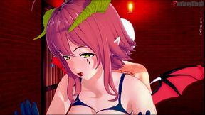 Shamsiel Shahar RED sex with big boobs succubus | Kyonyuu Fantasy | Full &amp_ Pov version on Sheer &amp_ PTRN: Fantasyking3