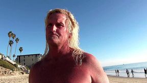 jerry kovak pounds pepper xo wildly on laguna beach