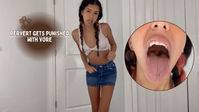 Pervert Punished With Vore By Bratty Roommate Feat Aria Nicole 4K