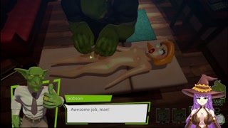 I Make Her Moan On My First Time in Orc Massage / Part 1 / VTuber
