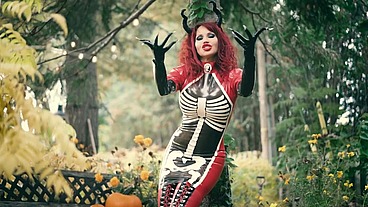Halloween Succubus Is Hungry For Your Cock