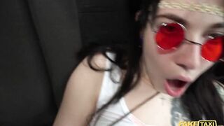 Fake Taxi – Hippie sluts gets a huge penis deep into her