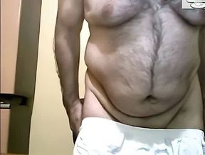 Grandpa's Webcam Masturbation Show