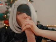 Nier Automata 2B: fuck and cum on tits / Dolly Rud