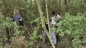 Little Fuck in the Woods    Girlfriend Has to Watch!