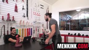 Bearded Vander Pulaski gets full refund from Johnny Fords thick cock