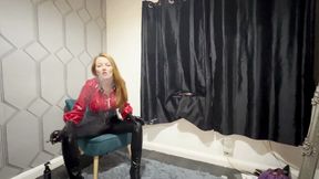 worship my latex while i smoke