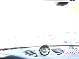 Beach date with Kourtney Ray who loved having her snatch played with and giving road head POV