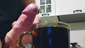 Milking my for cream for a coffee break