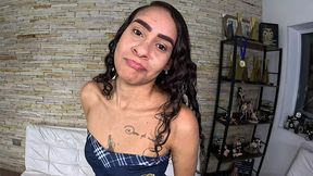 a novinha pernambucana leva ferro e gozada na cara - eva damarte