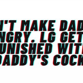 EROTIC AUDIO: Don&#039;t Make Daddy Angry :Audio Porn: Role Play Audio:DDLG: