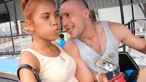 ”Theme park fun with sexy Thai GF & lustful sex at home after”