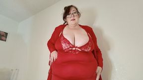 Big Tit BBW Step-Mom Prepares You For College
