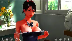 Massive Titty Fuck Fantasy – Wild 3D Shemale Porn Adventure