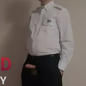 Security Guard, show Big Dick at work