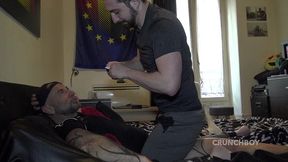 french boy fucked barebakc by his friend with creampie final by surprise