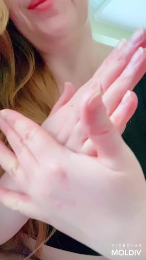 My hands show