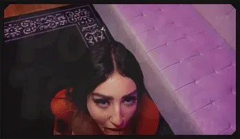 Violet Gems: Gothic Goddess Gets Fucked & Facial