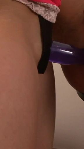 Must-share moment from "Female domination with a brunette slut that fucks the guy anally"