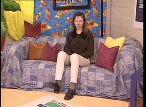 Dirty Whore Andrea Jerks off and Shaves Her Pussy