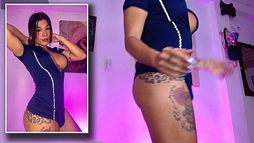 TS Angelique Monroe - Webcam show from April 14, 2025